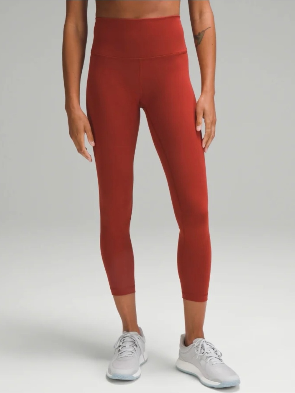 LULULEMON WUNDER TRAIN LEGGINGS 27” In Terra Orange Burnt Orange Size 2 NEW